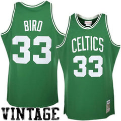 Mitchell & Ness Larry Bird Boston Celtics 1985/86 Hardwood Classics Authentic Jersey Kelly Green