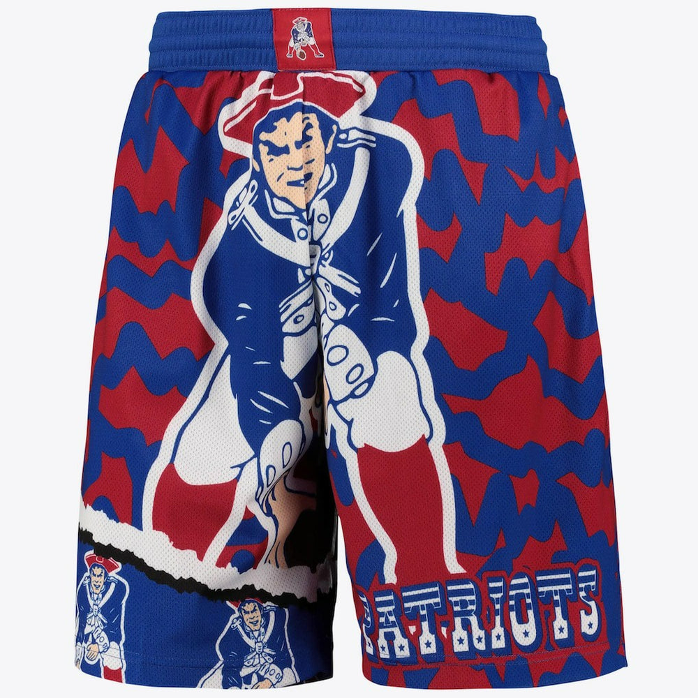 New England Patriots Jumbrotron Sublimated Short - Mens - Mitchell & Ness