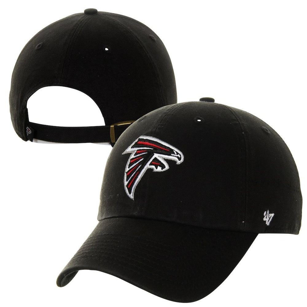 Atlanta Falcons '47 Brand Cleanup Adjustable Hat - Black - 47 brand