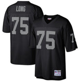 Howie Long Las Vegas Raiders Retired Player Legacy Replica Jersey - Black - Mitchell & Ness