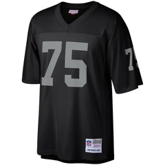 Howie Long Las Vegas Raiders Retired Player Legacy Replica Jersey - Black - Mitchell & Ness
