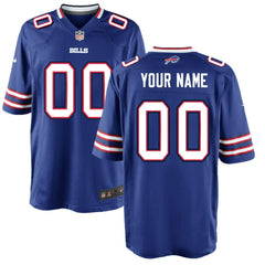 Buffalo Bills Youth Custom Game Jersey - Royal - Nike