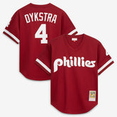 Lenny Dykstra Philadelphia Phillies Mitchell & Ness Authentic Batting Practice Jersey for sale