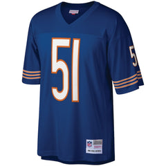 Dick Butkus Chicago Bears Retired Player Legacy Replica Jersey - Navy - Mitchell & Ness