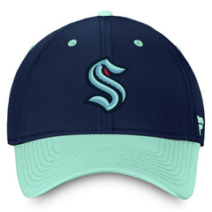 Seattle Kraken Fanatics Authentic Pro Rink Two-Tone Flex Hat – Deep Sea Blue/Light Blue | Fanatics Lifestyle