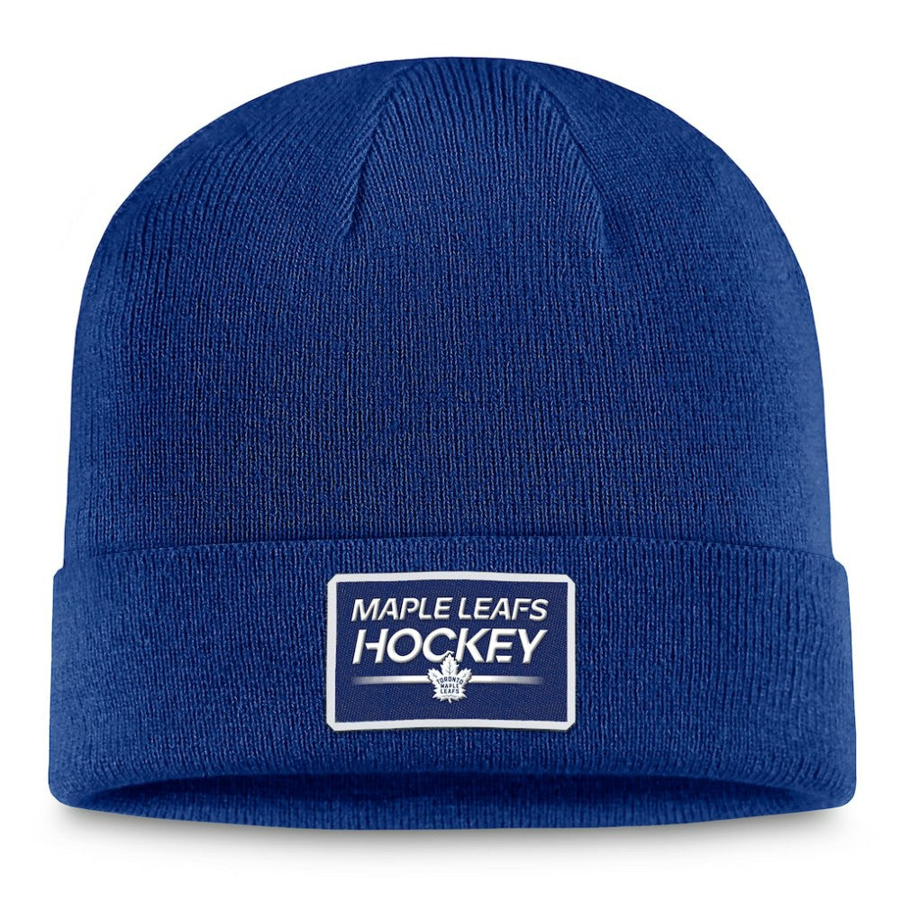 Toronto Maple Leafs Fanatics Authentic Pro Cuffed Knit Hat – Blue | Fanatics online