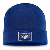 Toronto Maple Leafs Fanatics Authentic Pro Cuffed Knit Hat – Blue | Fanatics online