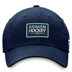 Seattle Kraken Fanatics Authentic Pro Prime Adjustable Hat – Deep Sea Blue | Fanatics Lifestyle