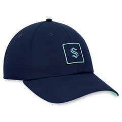 Seattle Kraken Fanatics Authentic Pro Rink Adjustable Hat - Deep Sea Blue | Fanatics on sale