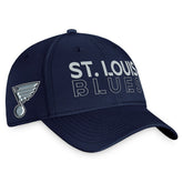 St. Louis Blues Fanatics Authentic Pro Road Flex Hat – Navy | Fanatics Lifestyle