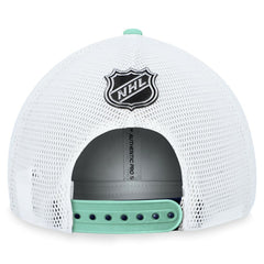 Seattle Kraken Fanatics Authentic Pro Rink Trucker Adjustable Hat - Deep Sea Blue | Fanatics Clearance