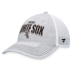 Chicago White Sox Fanatics Logo Trucker Adjustable Hat Discount
