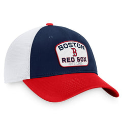 Boston Red Sox Fanatics Two-Tone Patch Trucker Adjustable Hat Outlet