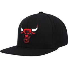 Mitchell & Ness Chicago Bulls Side Core 2.0 Snapback Hat Black