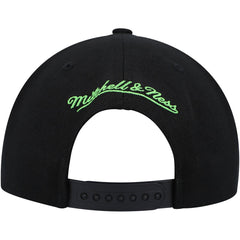 Mitchell & Ness Minnesota Timberwolves Side Core 2.0 Snapback Hat Black
