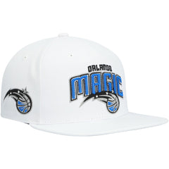 Mitchell & Ness Orlando Magic Side Core 2.0 Snapback Hat White