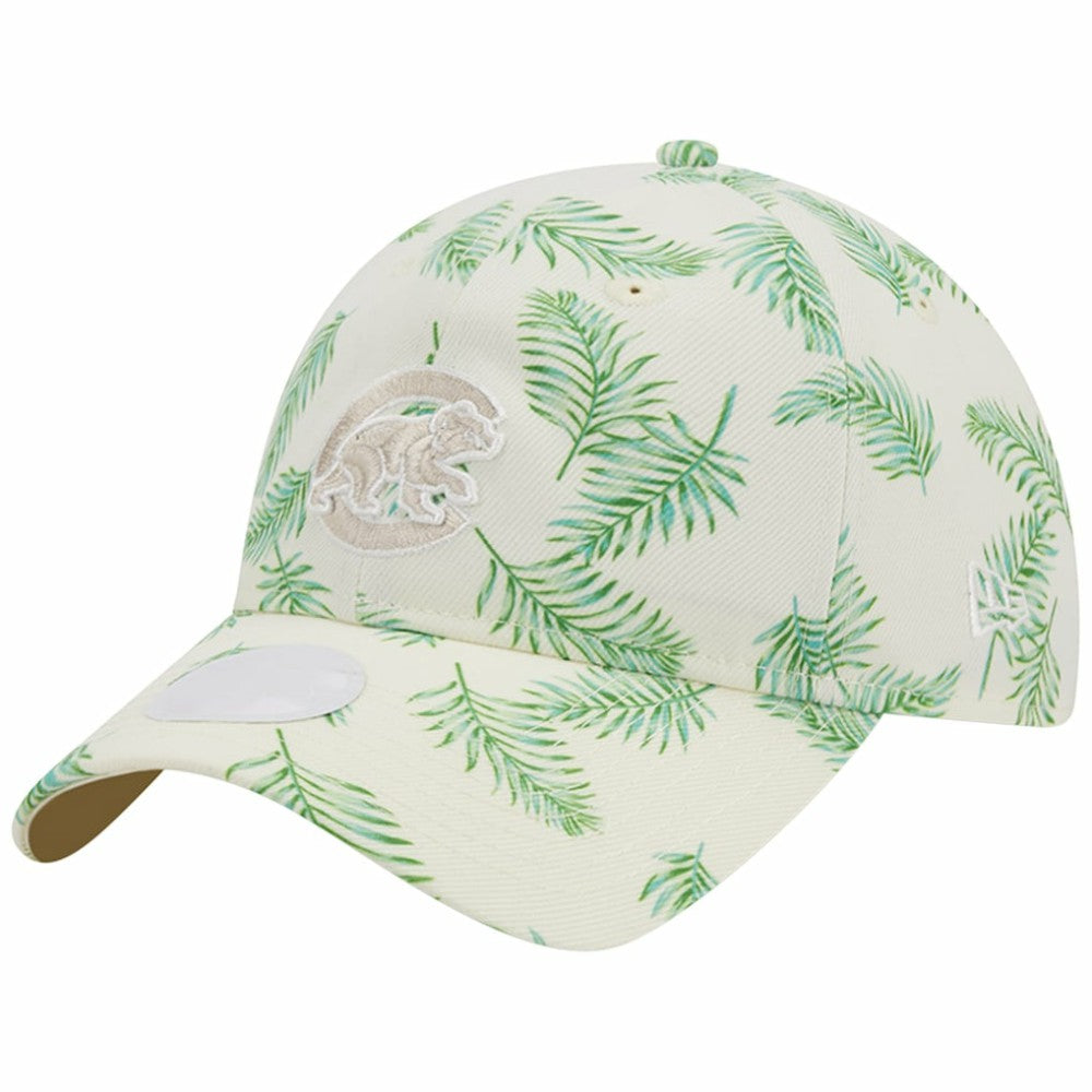 Chicago Cubs New Era Women's Palms 9TWENTY Adjustable Hat Sale
