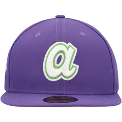 Atlanta Braves New Era Lime Side Patch 59FIFTY Fitted Hat Online