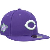 Cincinnati Reds New Era Lime Side Patch 59FIFTY Fitted Hat for sale