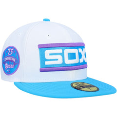 Chicago White Sox New Era Comiskey Park 75th Anniversary Vice 59FIFTY Fitted Hat for sale
