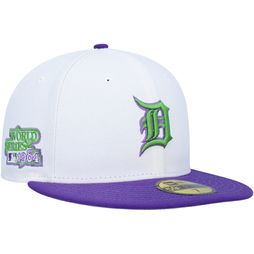 Detroit Tigers New Era 1984 World Series Side Patch 59FIFTY Fitted Hat Sale