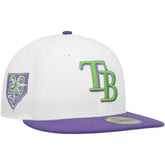 Tampa Bay Rays New Era Side Patch 59FIFTY Fitted Hat for sale