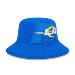 Los Angeles Rams New Era 2023 NFL Training Camp Stretch Bucket Hat - Royal - NFL