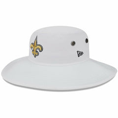 New Orleans Saints New Era 2023 NFL Training Camp Panama Bucket Hat - White - NFL
