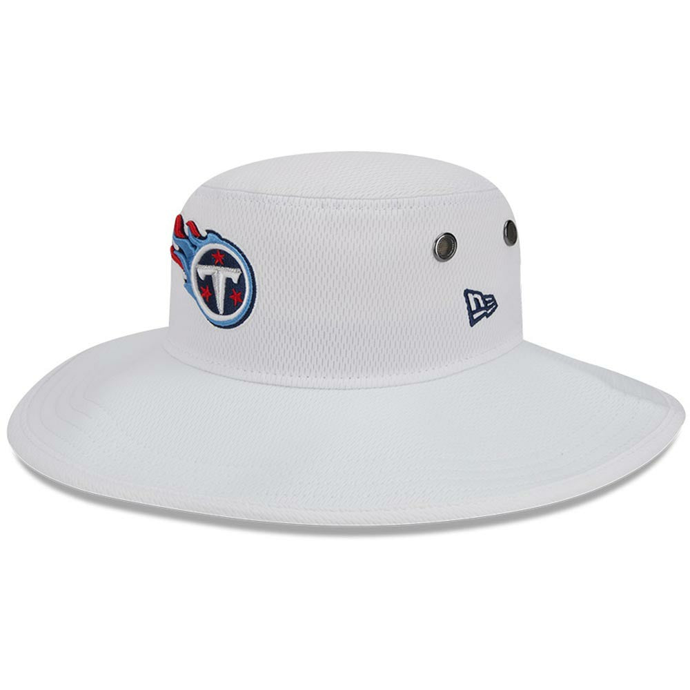 Tennessee Titans New Era 2023 NFL Training Camp Panama Bucket Hat - White - NFL