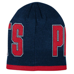New England Patriots Youth Legacy Beanie - Navy - NFL