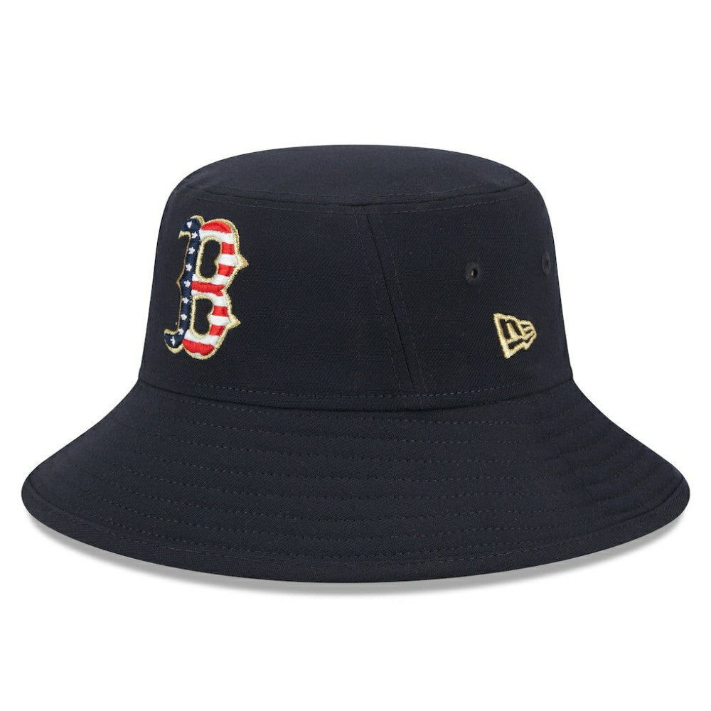 Boston Red Sox New Era 2023 Fourth of July Bucket Hat Discount