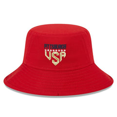 Pittsburgh Pirates New Era 2023 Fourth of July Bucket Hat Sale
