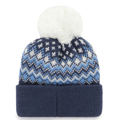 Tennessee Titans '47 Women's Elsa Cuffed Knit Hat with Pom - Navy - 47 brand
