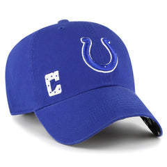 Indianapolis Colts '47 Women's Confetti Icon Clean Up Adjustable Hat - Royal - 47 brand