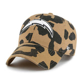 Los Angeles Chargers '47 Women's Rosette Clean Up Adjustable Hat - Tan - 47 brand