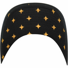 Pittsburgh Steelers '47 Women's Confetti Icon Clean Up Adjustable Hat - Black - 47 brand