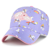 Baltimore Ravens '47 Girls Preschool Unicorn Clean Up Adjustable Hat - Lavender - 47 brand