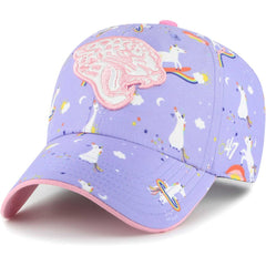 Jacksonville Jaguars '47 Girls Preschool Unicorn Clean Up Adjustable Hat - Lavender - 47 brand