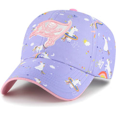 Tampa Bay Buccaneers '47 Girls Preschool Unicorn Clean Up Adjustable Hat - Lavender - 47 brand