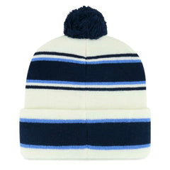 Tennessee Titans '47 Youth Stripling Cuffed Knit Hat with Pom - White - 47 brand