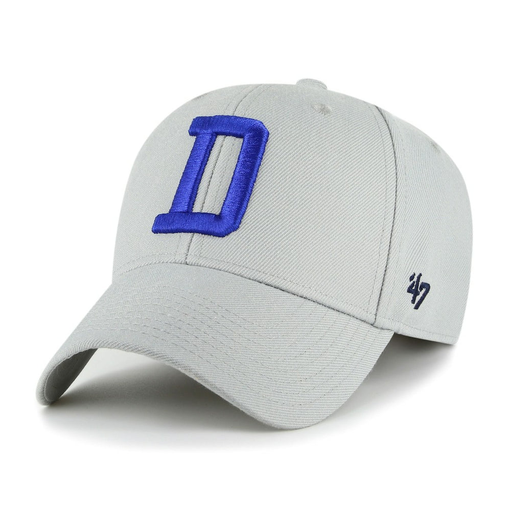 Dallas Cowboys '47 "D" MVP Adjustable Hat - Gray - 47 brand