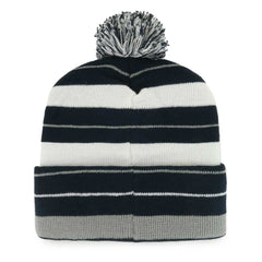 Dallas Cowboys '47 Powerline Cuffed Knit Hat with Pom - Navy - 47 brand