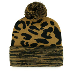 Dallas Cowboys '47 Women's Rosette Cuffed Knit Hat with Pom - Tan - 47 brand