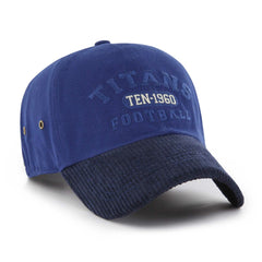 Tennessee Titans '47 Ridgeway Clean Up Adjustable Hat - Royal - 47 brand