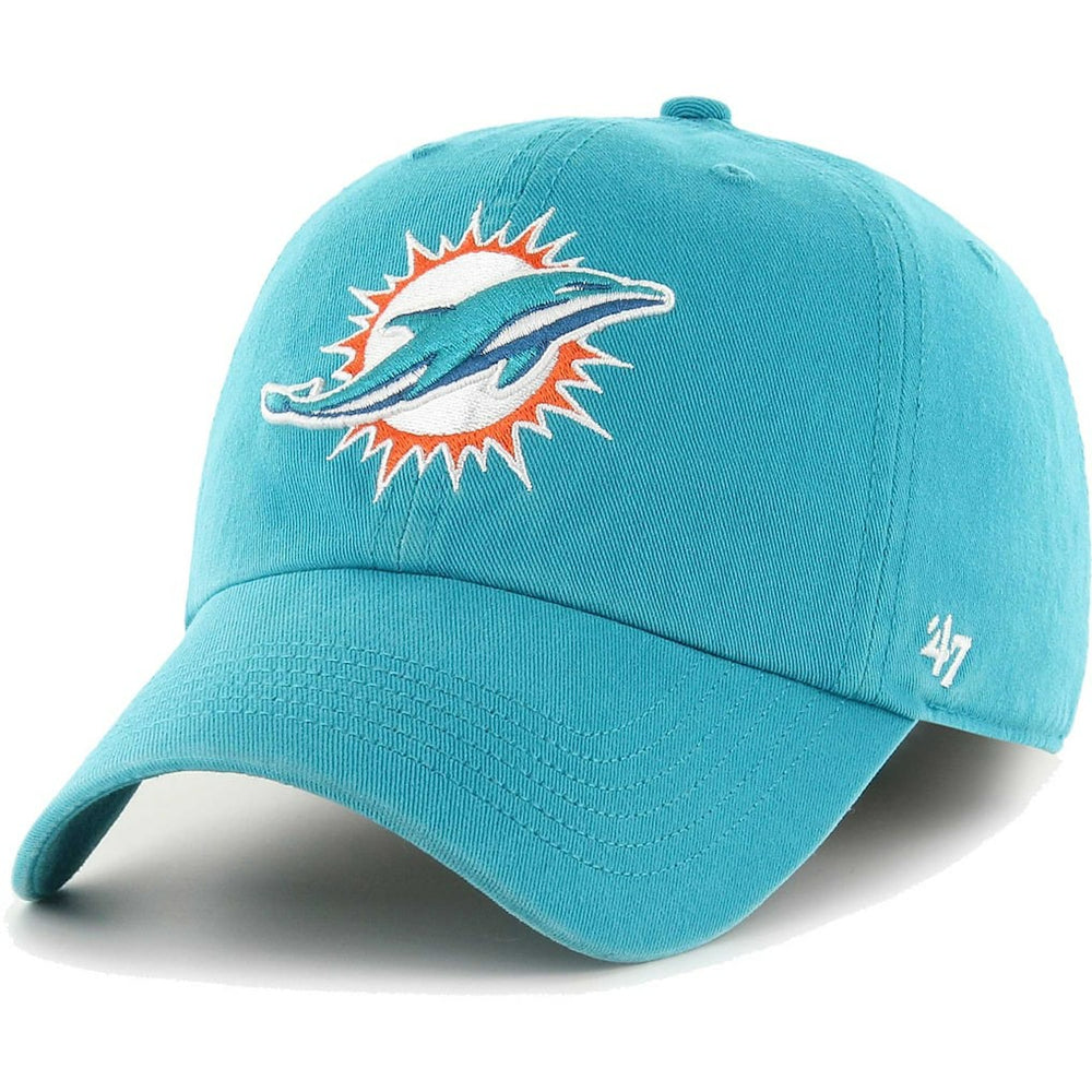 Miami Dolphins '47 Franchise Logo Fitted Hat - Aqua - 47 brand