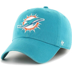 Miami Dolphins '47 Franchise Logo Fitted Hat - Aqua - 47 brand