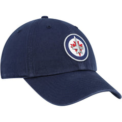 Winnipeg Jets '47 Clean Up Adjustable Hat - Navy | 47 brand Clearance