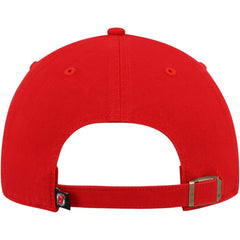 New Jersey Devils '47 Clean Up Adjustable Hat - Red | 47 brand discount