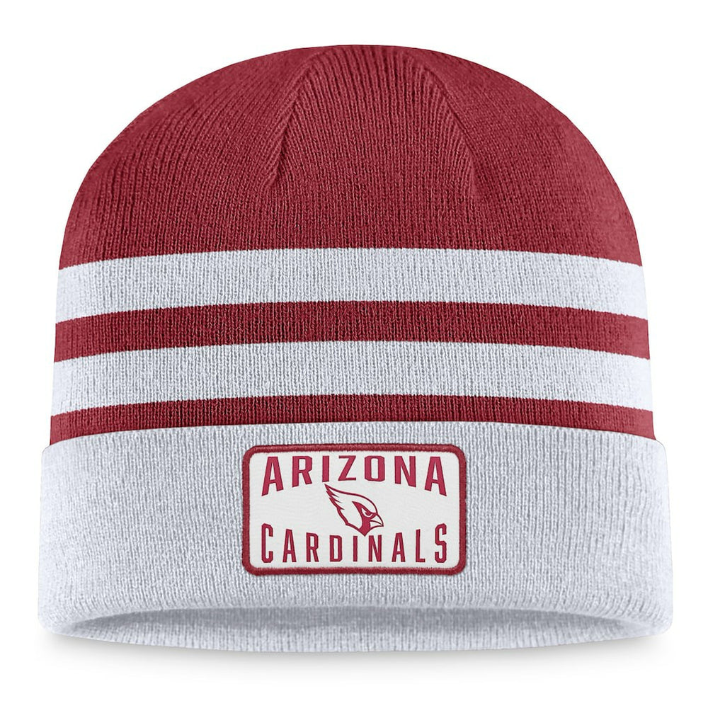 Arizona Cardinals Logo Cuffed Knit Hat - Heather Gray - Fanatics