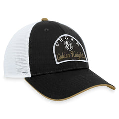 Vegas Golden Knights Fanatics Fundamental Adjustable Hat - Black/White | Fanatics discount